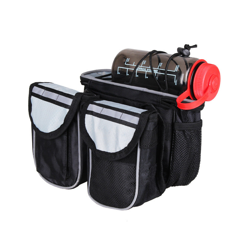 Folding Bike Bicycle Four-In-One Mother-In-Law Car Front Bag Tube Upper Tube Bag Mountain Bike Beam Riding Bag