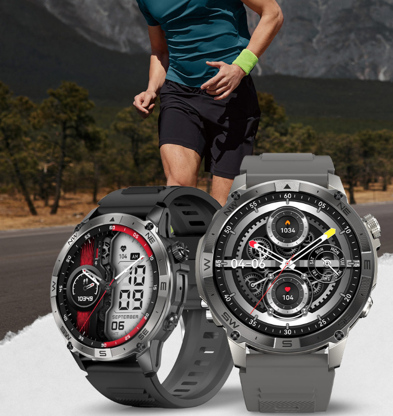 Smart sports watch GPS outdoor cycling running professional swimming depth waterproof timing measuring pace for men and women