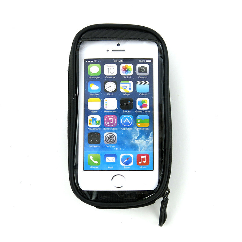B-SOUL Mountain Bike Bike Bag Mobile Phone Touch Screen Bag Cycling Bag Bicycle Upper Tube Bag Double Bag