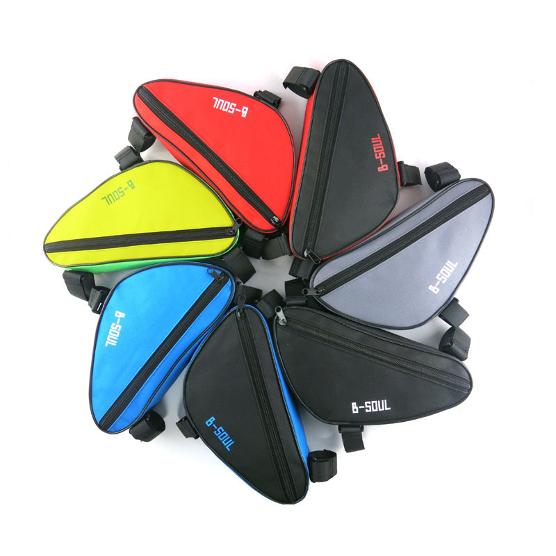 B-SOUL Mountain Bike Bag Bicycle Bag Saddle Triangle Bag Car Beam Bag Tool Bag Bicycle Equipment