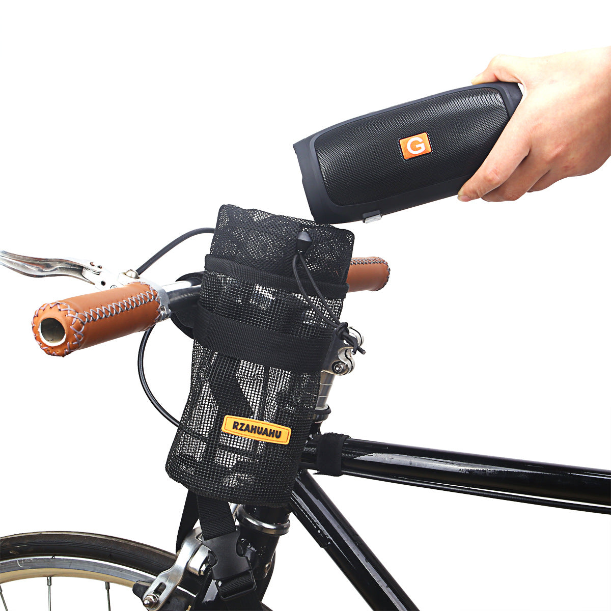 Mountain Road Bike Handle Bag Front Hanging Bag Water Bottle Bag Golf Audio Bag Portable Bracket Kit