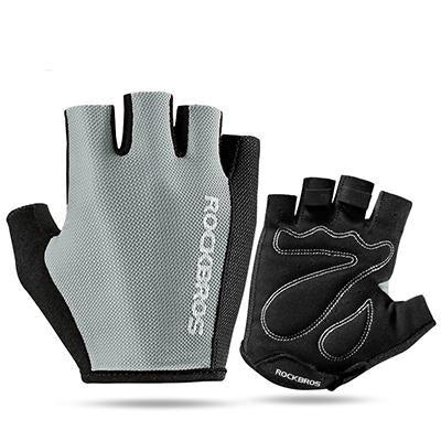 ROCKBROS Bicycle Glove Outdoor Cycling Sports Breathable  Bike Half Finger Sponge Pad Professional Unisex 5 Colors