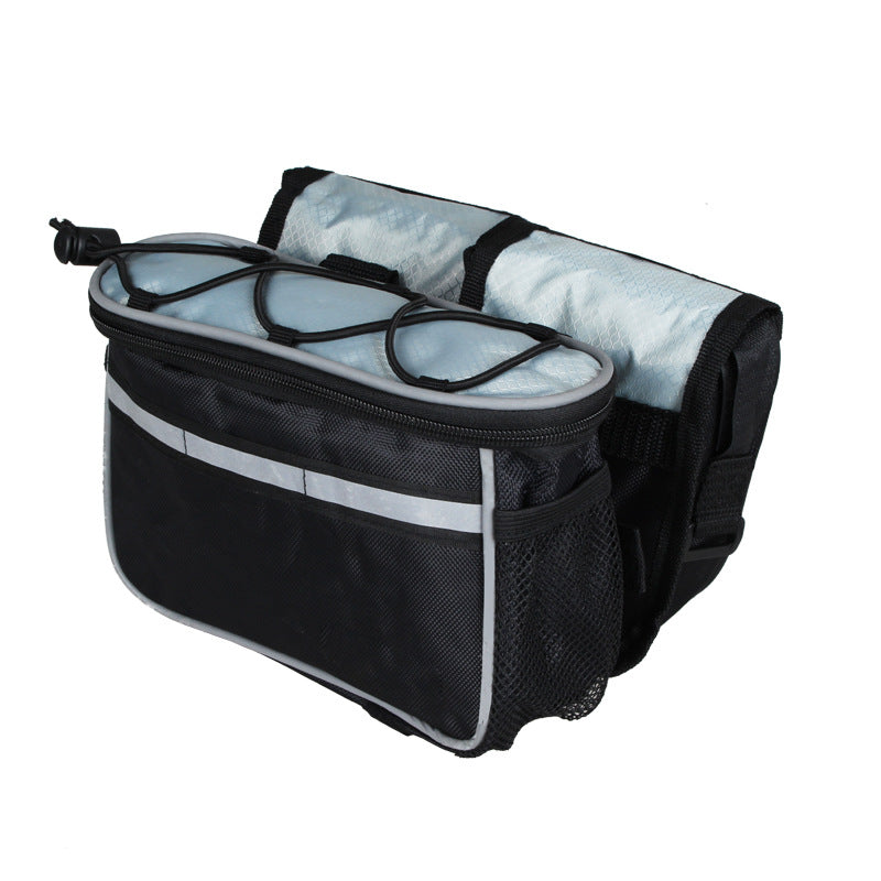 Folding Bike Bicycle Four-In-One Mother-In-Law Car Front Bag Tube Upper Tube Bag Mountain Bike Beam Riding Bag