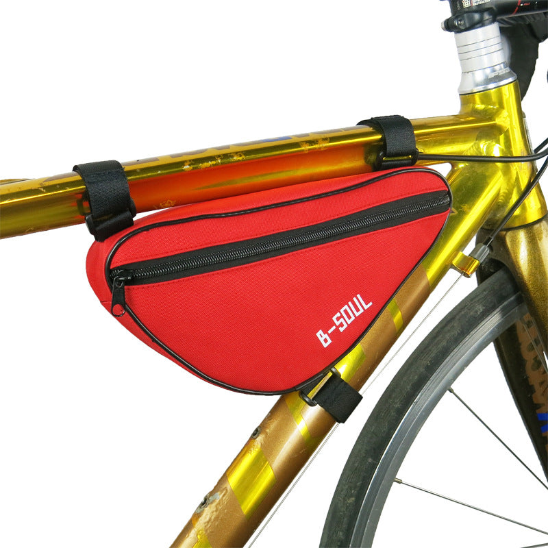 B-SOUL Mountain Bike Bag Bicycle Bag Saddle Triangle Bag Car Beam Bag Tool Bag Bicycle Equipment